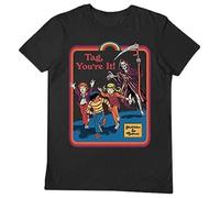 Pyramid International Damen Steven Rhodes T-Shirt, Mehrfarbig, S/L