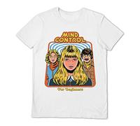 Pyramid International Damen Steven Rhodes T-Shirt, weiß, S/L