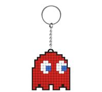 Pyramid International Pac-Man-Schlüsselanhänger aus Gummi, mit Reißverschluss oder Rucksack (Blinky-Design) - offizieller Merchandise-Artikel, multi, Einheitsgröße, Klassisch