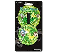 Pyramid International Unisex-Erwachsene De Bagage-Rick & Morty (Portail) Etiquette/Namensschilder, Mehrfarbig (Multicolor)