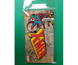 Pyramid International RK38158 - Marvel Comics Gummi-Schlüsselanhänger X-Men Logo 6 cm