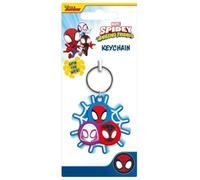 Pyramid International Schlüsselanhänger mit Spinner-Motiv "Spider & Friends" (drei)