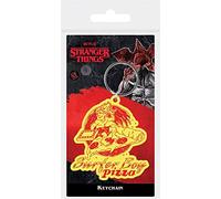 PYRAMID INTERNATIONAL Unisex Kinder Stranger Things 4 (Surfer Boy Pizza) Schlüsselanhänger, Bunt