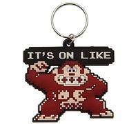 Pyramid Nintendo Schlüsselanhänger aus Gummi, Mehrfarbig, 4.5 x 6 cm