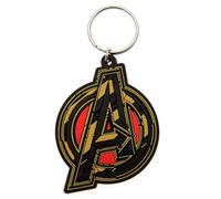 Pyramid Rubber Keychains - Avengers: Infinity War (Avengers Symbol), 4.5 x 6 cm