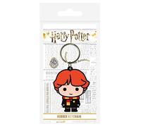 Pyramid Rubber Keychains - Harry Potter (Ron Weasley Chibi), 4.5 x 6 cm