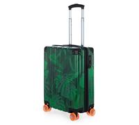 Q-Damm - Handgepäck Koffer Trolley Floral, 54 cm, 38 Liter Floral