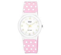 Q&Q Armbanduhren für Frauen hQQ851, Silber