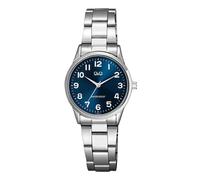 Q & Q - Damen Q&Q dameshorloge met stalen Band - Uhr - Stahl - Silberfarbig - 30 mm