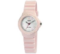Q&Q Damen-Uhr Silikon Armband Dornschließe 10 Bar Analog Quarz