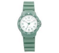 Q&Q Damen-Uhr Silikon Armband Dornschließe 10 Bar Analog Quarz