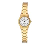 Q&Q Dames Horloge Goudkleurig Q589J004Y