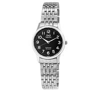 Q&Q Superior Damen-Uhr Edelstahl Saphirglas 5 Bar Analog Quarz S281J005Y