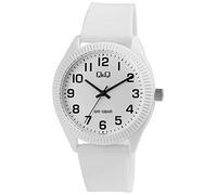 Q&Q Unisex-Uhr Silikon Dornschließe 10 Bar Analog Quarz