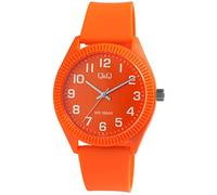 Q&Q Unisex-Uhr Silikon Dornschließe 10 Bar Analog Quarz