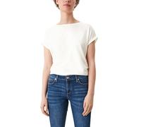 Q/S by S.Oliver Damen 2106806 T-Shirt, Creme, S EU