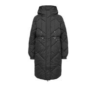 Steppmantel mit Kapuze L schwarz