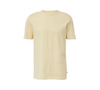 Q/S designed by - Baumwollshirt mit Rollkante gelb - Gr. - L