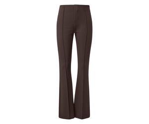 Q/S designed by - Bootcut-Hose braun - Gr. - 36