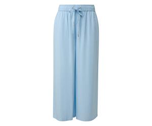 Q/S designed by - Culotte im weiten Schnitt mit elastischem Bund blau - Gr. - 44