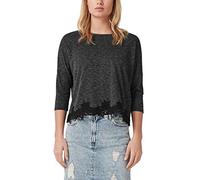 Q/S designed by Damen 41.811.39.4396 T-Shirt, per Pack Schwarz (Black 99W0), X-Small (Herstellergröße: XS)