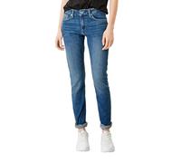 Q/S designed by Damen 45.899.71.3241 Slim Jeans, Blau (Blue Denim Medium 56z4), (Herstellergröße: 34/34)