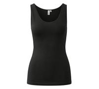 Q/S designed by - Elastisches Tanktop im Slim Fit schwarz - Gr. - XXL
