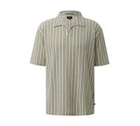 Q/S designed by - Gestreiftes Poloshirt beige/schwarz - Gr. - L