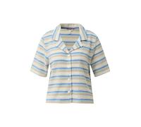 Strickshirt mit Ajourmuster XL mehrfarbig|blau 2183698.54G0.XL