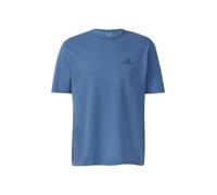 Gewaschenes T-Shirt mit Front- und Rückenprint M blau 2169857.55D0.M