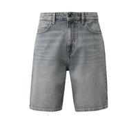 Q/S designed by - Loose Fit: Denim Short grau - Gr. - 36