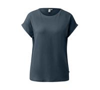 Q/S designed by - Loose Fit-Shirt im Lyocellmix blau - Gr. - XL