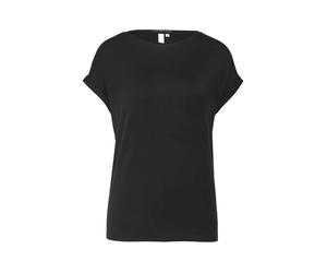 Q/S designed by - Loose Fit-Shirt im Lyocellmix schwarz - Gr. - M