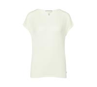 Q/S designed by - Loose Fit-Shirt im Lyocellmix weiß - Gr. - XS
