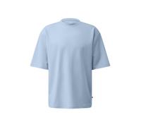 Q/S designed by - Loose Fit T-Shirt mit Logodruck - Emmvee blau - Gr. - XL