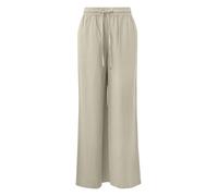Q/S designed by - Marlenehose im Loose Fit beige - Gr. - 32