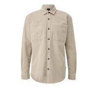 qs - Hemd beige - Gr. - M