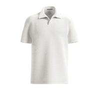 Q/S designed by - Polo-Shirt mit Struktur weiß - Gr. - M