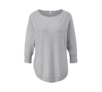Pulli mit Fledermausärmeln M grau