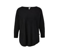 s.Oliver Pullover mit Fledermausärmeln Viskosemix 3/4-Arm Loose Fit XS Schwarz