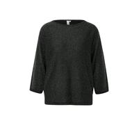 QS Pullover in Glitzeroptik mit Fledermausärmeln