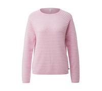 Q/S designed by - Pullover mit Strukturmuster pink - Gr. - XXL