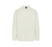 Q/S designed by - Regular Fit: Gewaschenes Hemd mit Stickerei grau - Gr. - L