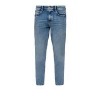 QS Jeans Shawn/Regular Fit/Mid Rise/Tapered Leg blau 30/32