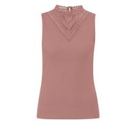 Ripptop mit Spitzeneinsatz L Rosa 2170583.4418.L