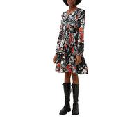 Q/S designed by - s.Oliver Damen 2117916 Kleid, Orange, 34 EU