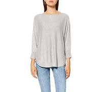 Pulli mit Fledermausärmeln M grau