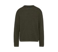 Q/S designed by - Strickpullover Melangegarn schwarz - Gr. - S