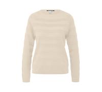 Q/S designed by - Strickpullover mit Struktur beige - Gr. - M