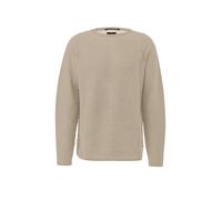 Q/S designed by - Strickpullover mit Struktur beige - Gr. - M